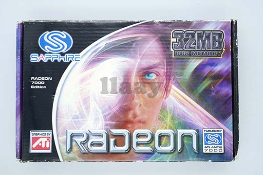 蓝宝石SAPPHIRE Radeon 7000 32MB 显示卡（ATI Radeon 7000芯片）